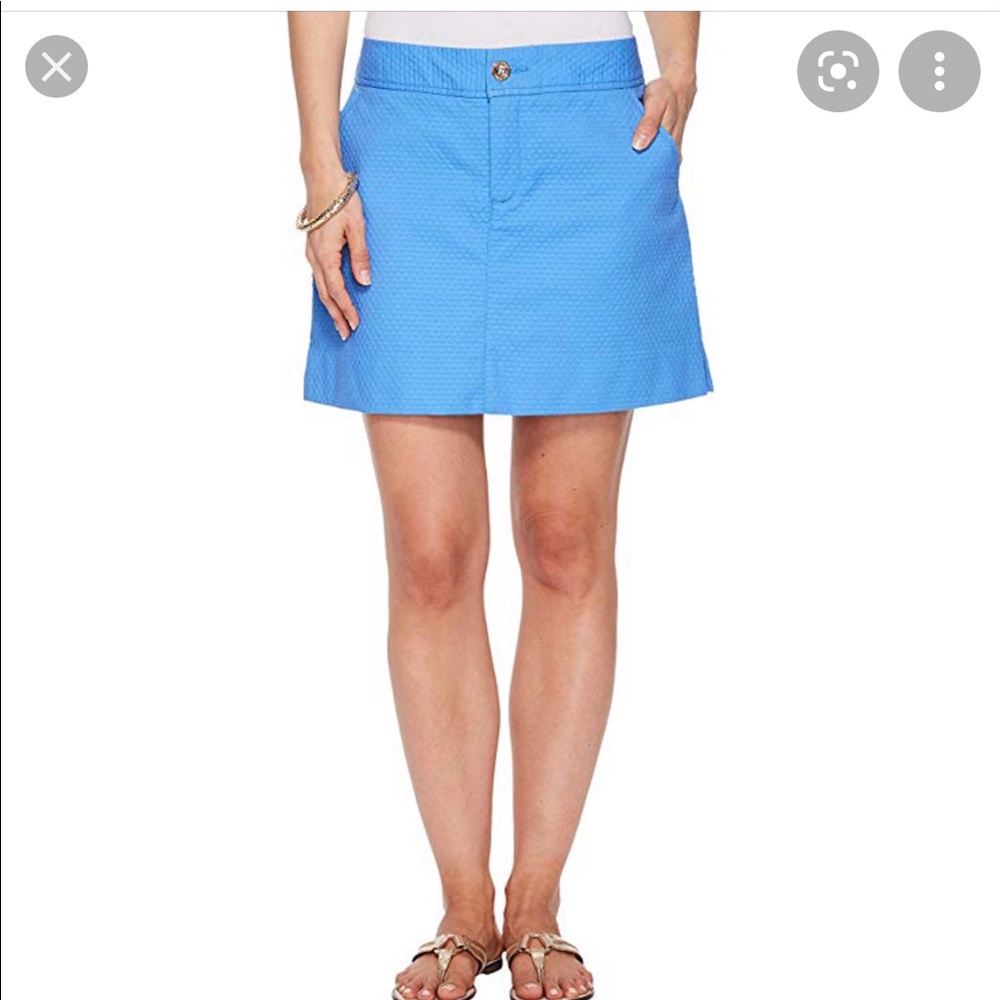 Lilly Pulitzer Nicki Skort Blue 8